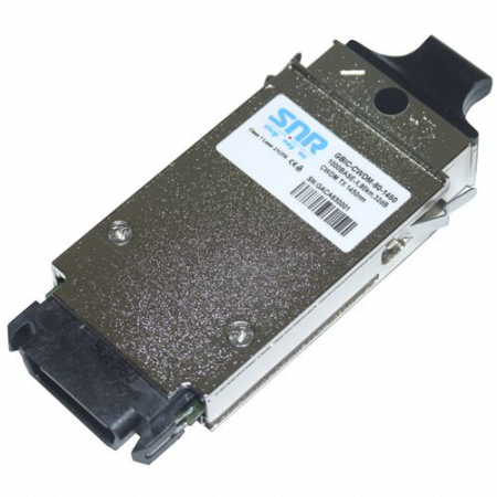 Модуль GBIC CWDM оптический, дальность до 80км (32dB), 1450нм