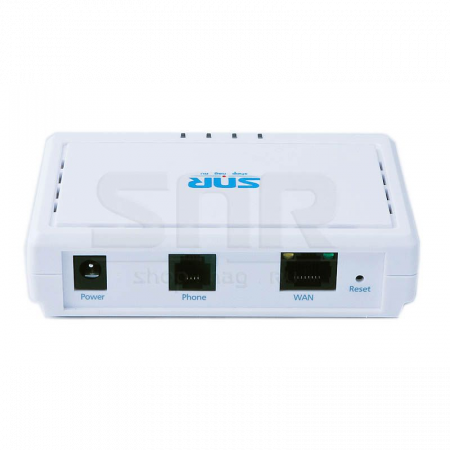 Шлюз VoIP SNR, 1 FXS, 1 RJ45, 1 SIP аккаунт