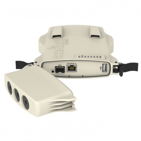 Точка доступа MikroTik NetMetal 5 RB922UAGS-5HPacT-NM with a miniPCI-express slot,  three RP-SMA