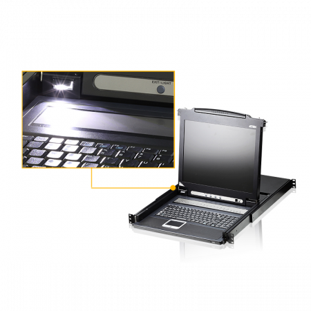 KVM-переключатель ATEN CL1008 8-портовый 