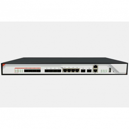 OLT C-DATA FD1604S с 4 портами GPON (SFP), 4 GE комбо-порта, 2 SFP+ порта, 2 БП АC