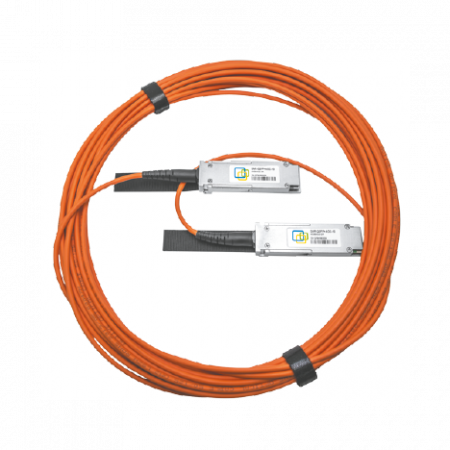 Модуль 100G QSFP28 AOC, дальность до 10м