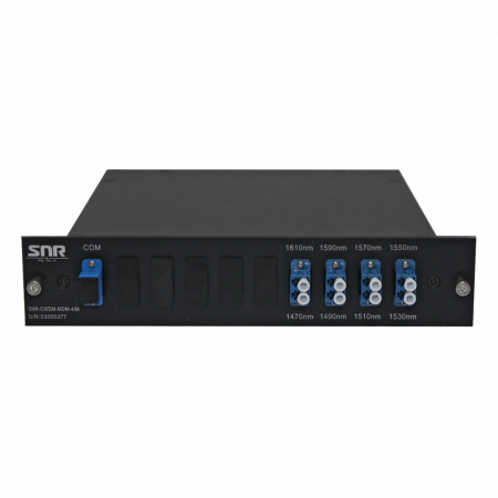 Мультиплексор CWDM одноволоконный 4-канальный (trx:1610-1550, 1470-1530)