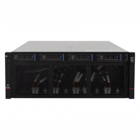 Серверная платформа SNR-SR4210GPU, 4U, Scalable, DDR4, 4xHDD, 10xGPU резервируемый БП