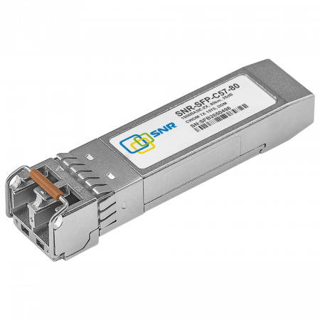 Модуль SFP CWDM оптический, дальность до 80км (25dB), 1570нм