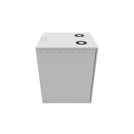 Шкаф телекоммуникационный настенный 15U, 523х600х732мм серия LITE (металлическая дверь)