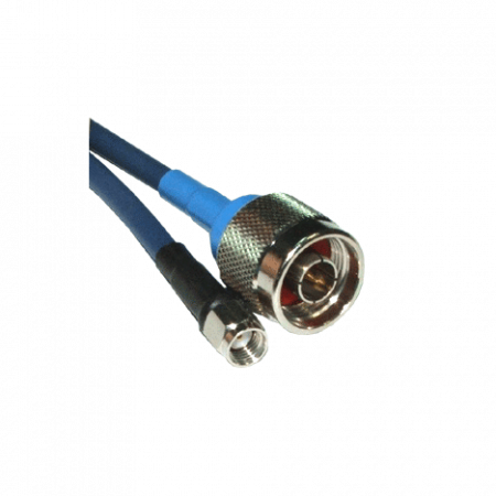 Кабельная сборка RP-SMA -> N-type male, RG-58, 0.5m