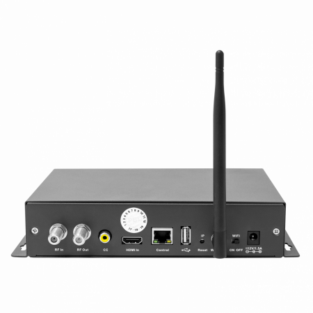Одноканальный QAM модулятор и энкодер MPEG-2 EM-103-H