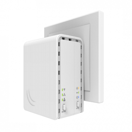 Powerline Wi-Fi адаптер MikroTik PL7411-2nD