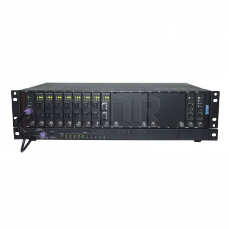 (КОМИССИОННЫЙ) Шасси медиаконвертерное для установки 16-ти 10G карт 2U/19 