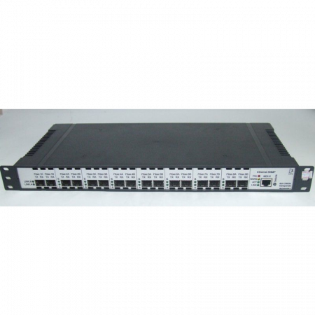 Медиаконвертер (транспондер) 8-канальный STM, ATM, Gigabit Ethernet 1U