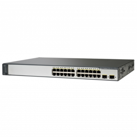 Коммутатор Cisco Catalyst WS-C3750V2-24PS-E