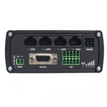Промышленный Wi-Fi/4G маршрутизатор Teltonika RUT955 (в комплекте DIN-рейка, GNSS-антенна)