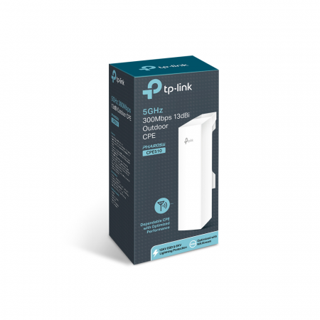 Наружная точка доступа CPE510 5 ГГц 300 Мбит/с 13 дБи