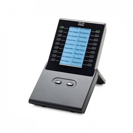 Блок расширения Cisco CP-CKEM-C для телефонных аппаратов Cisco CP-8900, CP-9900, черный