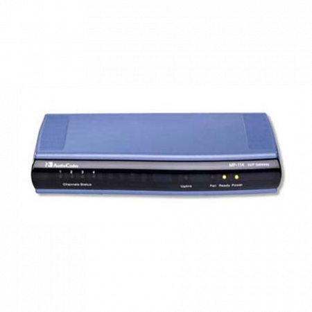 Шлюз аналоговый голосовой Audiocodes MediaPack114/4FXS/SIP (com)