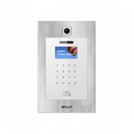 Вызывная панель IP-домофона BAS-IP AA-11B Silver