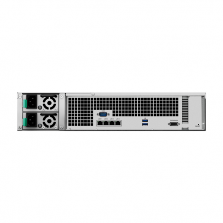 NAS-сервер Synology RackStation  RS2418RP+, 12xHDD 3,5, 4х1000Base-T, Два БП, без дисков