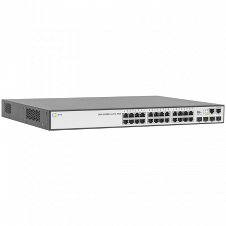Управляемый POE коммутатор уровня 2+ SNR-S2990G-24TX-POE
