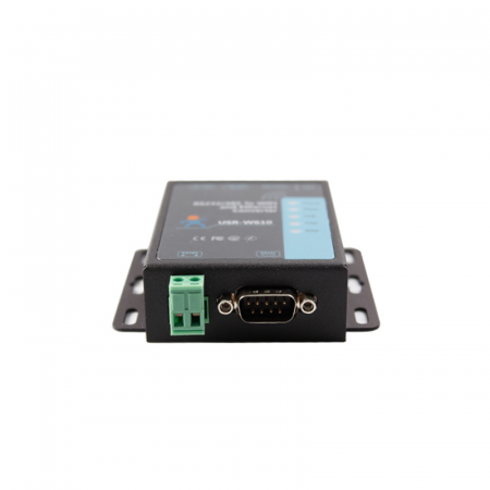 Конвертер интерфейсов RS232/RS485 в WiFi/Ethernet TCP/IP, металл корпус, блок питания