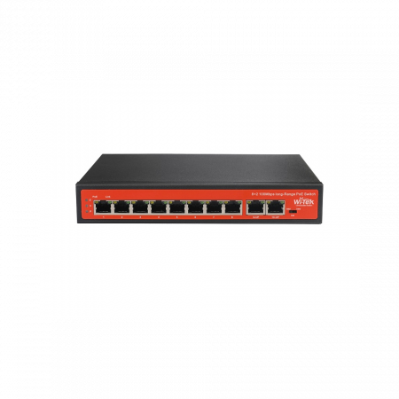 Коммутатор неуправляемый Wi-Tek PS210 v2