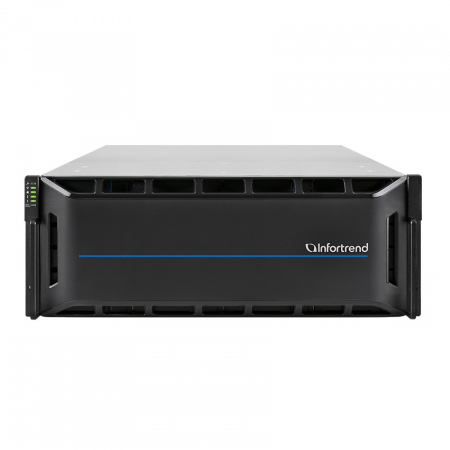 Система хранения данных Infortrend CS3024G (1xCtrl, до 24xHDD, 2xSAS12G внеш. порт, 4x16GB, 4x10G порта iSCSI)