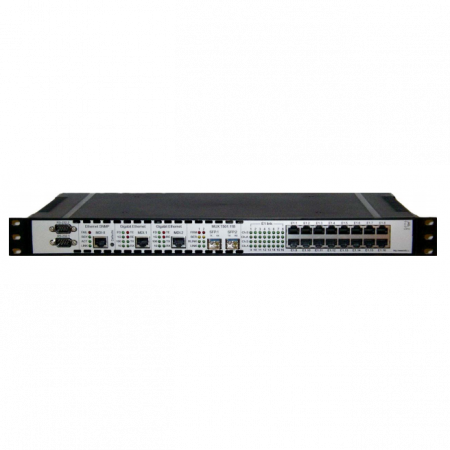 Оптический мультиплексор 32x E1 + 2x Gigabit Ethernet 1000BASE-T без SFP трансиверов
