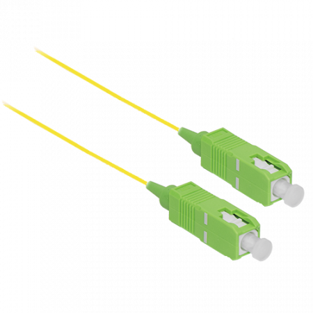 Шнур монтажный оптический SC/APC SM 1м.