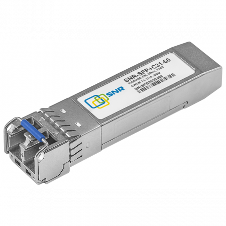 Модуль SFP+ CWDM оптический, дальность до 60км (23dB), 1310нм