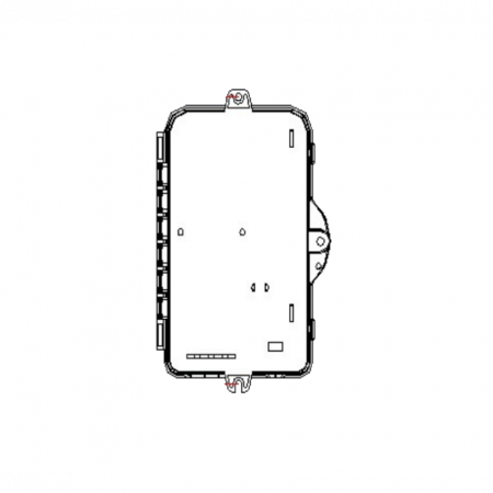 Коробка распределительная оптическая SNR-FTTH-FDB-04T