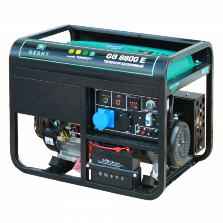 Бензогенератор GESHT GG8800E