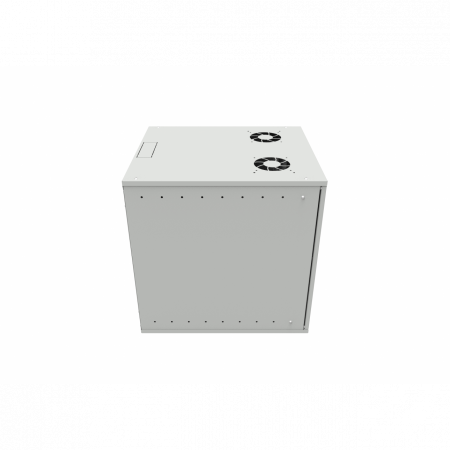 Шкаф телекоммуникационный настенный 12U, 523х600х599мм серия LITE (стеклянная дверь)