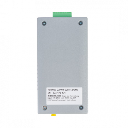 Устройство NetPing 2/PWR-220 v13/GSM3G
