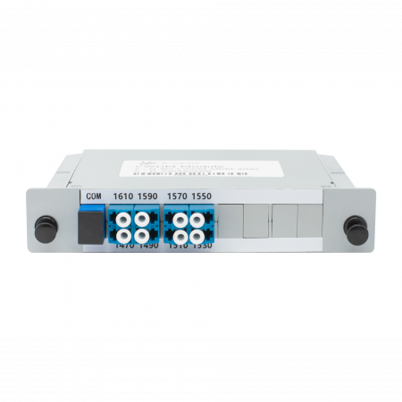 Мультиплексор B-OptiX CWDM одноволоконный 4-канальный (trx:1610-1550, 1470-1530), в пластиковом слоте