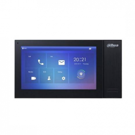 IP монитор для видеодомофона Dahua DH-VTH2421FB 7 дюймов, трев.вх/вых 6/1, LAN, DC12В