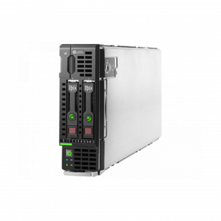 Блейд-сервер BL460c Gen8, 2 процессора Intel 8C E5-2650v2 2.60GHz, 64GB DRAM, P220i/512MB, 2x10Gb 554FLB