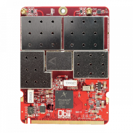 Радиомаршрутизатор 6GHz MikroTik RB/411AH&SNR-WM-64m MIMO2*2 N-Type