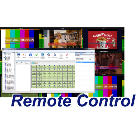 Программное обеспечение MS Remote Control для управления визуализацией