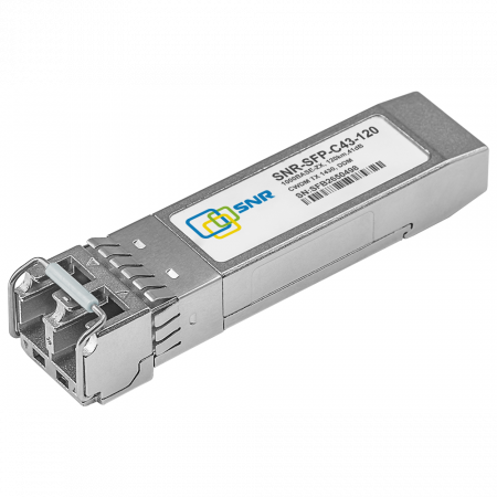 Модуль SFP CWDM оптический, дальность до 120км (41dB), 1430нм