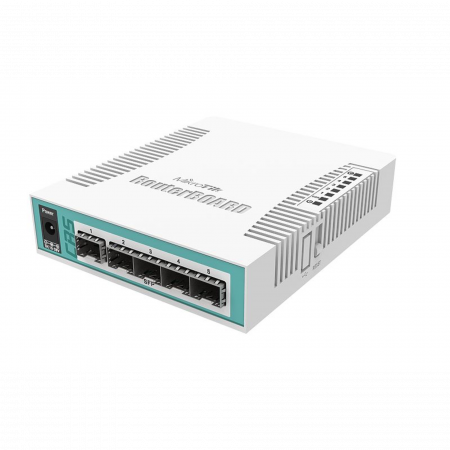 Коммутатор Cloud Router Switch Mikrotik CRS106-1C-5S (RouterOS L5)