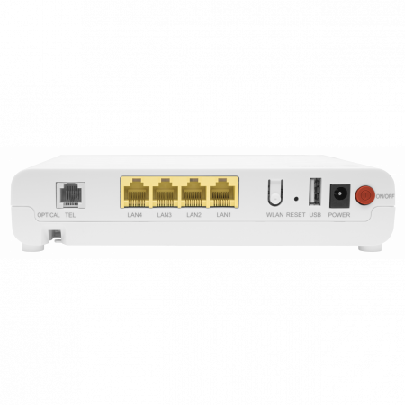 Абонентский терминал ZTE ONT GPON, 4 порта 10/100/1000Base-T, 2 порта POTS, 2,4/5ghz  WiFi, USB