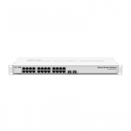 Коммутатор Cloud Smart Switch Mikrotik326-24G-2S+RM is SwOS