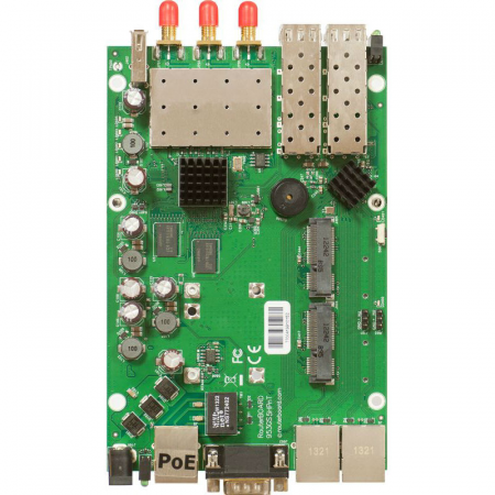 Материнская плата MikroTik RB953GS-5HnT-RP 5GHz 3x3 MIMO