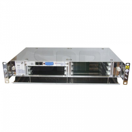 Модульное шасси Ekinops 360 19 2U с пятью модульными слотами и платой управления