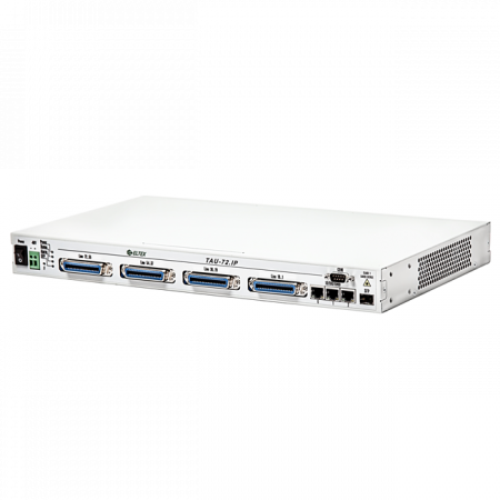 VoIP-шлюз TAU-72.IP: 72хFXS, 3хRJ45-10/100/1000, 2 слота для SFP, SIP/H.323, 1U, AC 220V