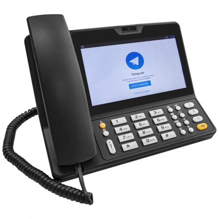 IP-телефон SNR-VP-80, поддержка PoE