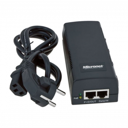 PoE инжектор 60WPoE (48VDC source, terminal block)