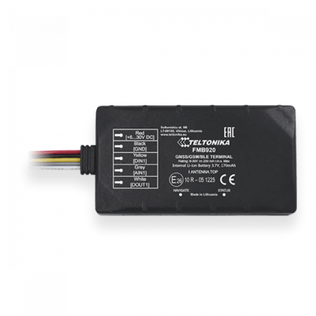 FMB920 GPS контроллер местонахождения и состояния транспорта