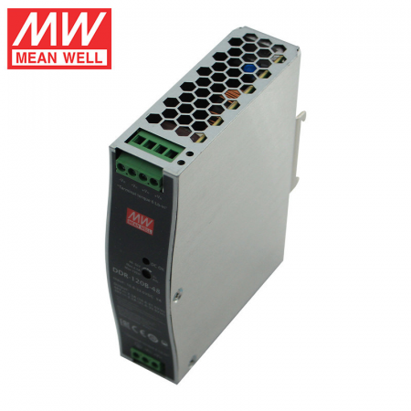 DDR-120B-48, DC/DC преобразователь, 120Вт, вход 16,8-33,6В, выход 48В/2,5А Mean Well