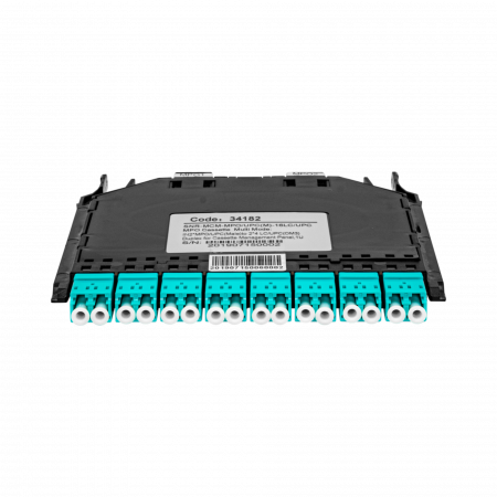 Кассета распределительная MPO/UPC на 16LC/UPC портов MM для SNR-CMP-144P